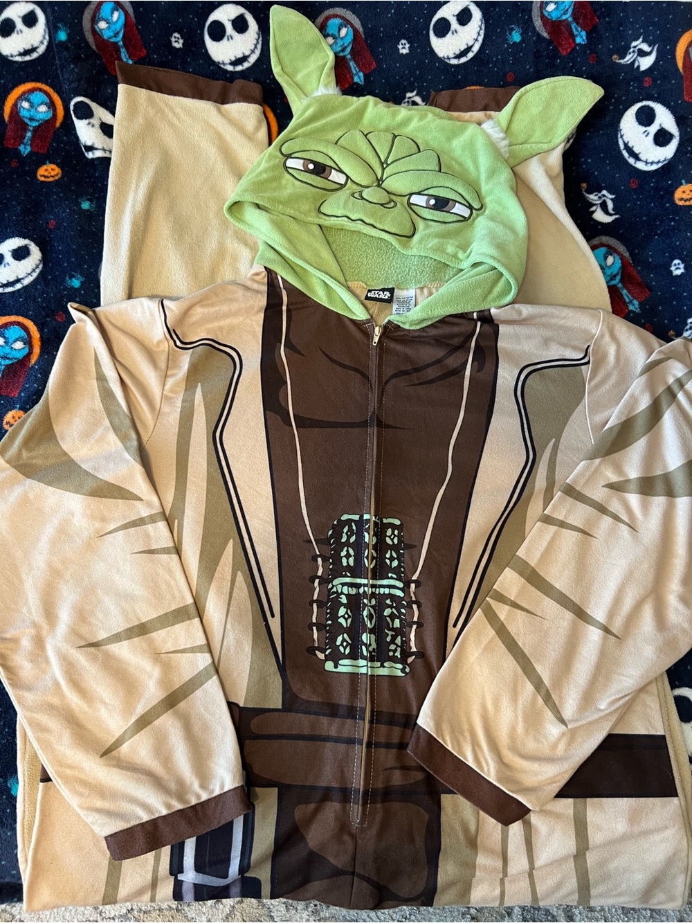 Star Wars Yoda Hooded onesie